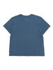 グラフィック Tシャツ ブルー GD
